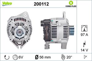 Valeo Alternator/Dynamo 200112