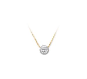 TFT Collier Bicolor Goud Diamant 0.07ct H SI 42 cm
