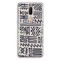 Marrakech print: OnePlus 6 Transparant Hoesje