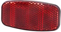 Spanninga Achterdrager reflector ovaal rood - thumbnail