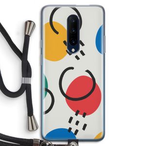 Illustratieve pop 3: OnePlus 7 Pro Transparant Hoesje met koord