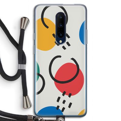 Illustratieve pop 3: OnePlus 7 Pro Transparant Hoesje met koord