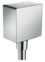 Axor Fixfit Slangaansluiting Square Chroom