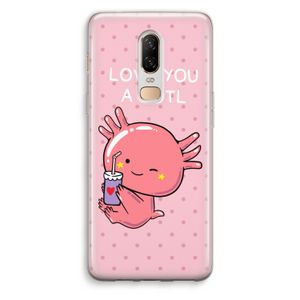 Love You A Lotl: OnePlus 6 Transparant Hoesje