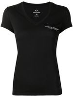 Armani Exchange t-shirt à logo imprimé - Noir - thumbnail