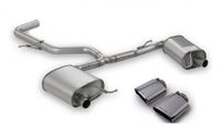 Remus uitlaat passend voor L+R passend voor Seat Leon Cupra ST 300 - Chroom 7965150500LR002614SSR Remus uitlaat passend voor L+R passend voor Seat Leon Cupra ST 300 - Chroom 7965150500LR002614SSR