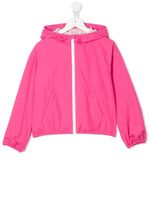 Emporio Armani Kids veste à capuche - Rose