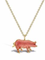 Pragnell collier Zodiac Pig en or 18ct à pendentif