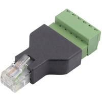 TRU COMPONENTS FL-30 RJ 12 terminaladapter FL-30 Stekker, recht Aantal polen (sensoren) 6P6C 1 stuk(s)