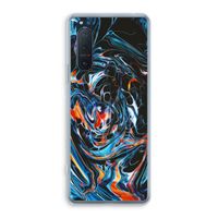 Black Unicorn: Sony Xperia 5 II Transparant Hoesje