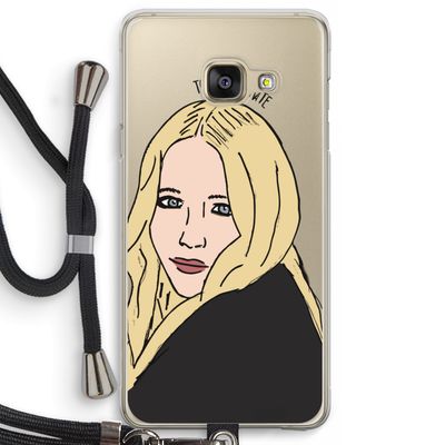 Mary Kate: Samsung Galaxy A3 (2016) Transparant Hoesje met koord