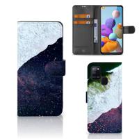 Samsung Galaxy A21s | Book Case | Sea in Space | Portemonnee hoesje