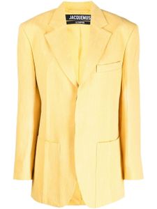 Jacquemus blazer La Veste D'homme - Jaune