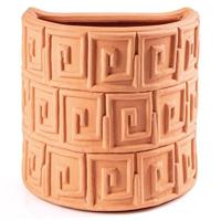 Seletti Magna Graecia bloempot wand Greche terracotta