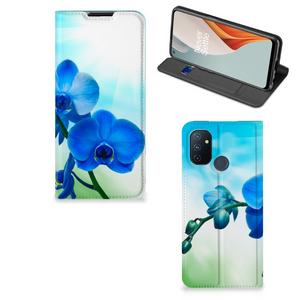 OnePlus Nord N100 Smart Cover Orchidee Blauw - Cadeau voor je Moeder