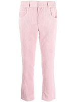 ISABEL MARANT pantalon Tilorsya droit en velours côtelé - Rose - thumbnail