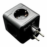 5-voudige Stekkerdoos zonder Schakelaar Fbright Zwart 3680 W
