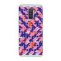 Skew Blush 3: Samsung Galaxy A6 Plus (2018) Transparant Hoesje