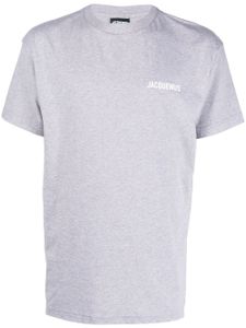 Jacquemus t-shirt à logo imprimé - Gris