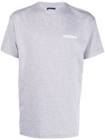 Jacquemus t-shirt à logo imprimé - Gris