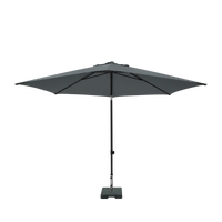 Madison parasol 250 Mykanos Grijs