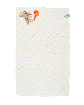 HEMA Kinder Strandlaken 80x140cm Mousseline Vogel (ecru)