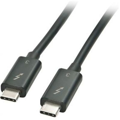 Lindy 41556 1m USB C USB C Zwart USB-kabel