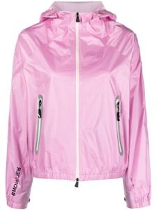 Moncler Grenoble coupe-vent Crozat à capuche - Rose