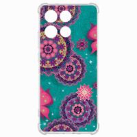 TPU Telefoonhoesje Motorola Moto G56 - Cirkels en Vlinders backcover TPU Telefoonhoesje Motorola Moto G56 - Cirkels en Vlinders backcover