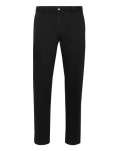 Philipp Plein pantalon chino slim à logo Hexagon - Noir