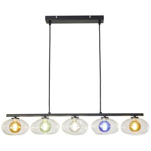 ECO-Light URANUS 9460 S-5 COL Hanglamp G9 Bont, Amber, Groen, Smoke, Blauw