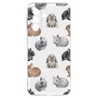TPU Hoesje Samsung Galaxy A17 - Konijntjes Backcover TPU Hoesje Samsung Galaxy A17 - Konijntjes Backcover