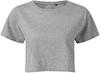 TriDry TR019 Women´s Crop Top - Heather Grey - XXS