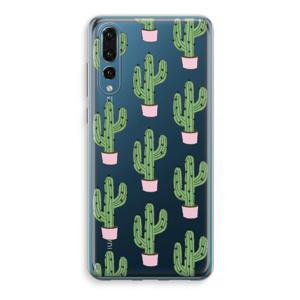 Cactus Lover: Huawei P20 Pro Transparant Hoesje