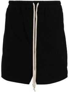 Rick Owens DRKSHDW short de sport Phleg en coton organique - Noir