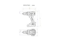 Metabo BS 18 LT BL Q | Accu-boorschroefmachine | 18V  - 602334890 - thumbnail