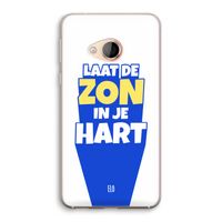 Laat de zon in je hart: HTC U Play Transparant Hoesje