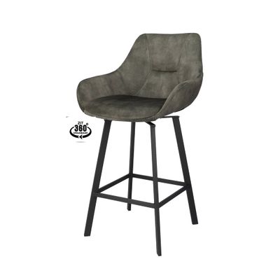 Haluta Barkruk Puck - Draaibaar - Hunter (zithoogte 65cm)