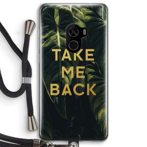 Take me back: Xiaomi Mi Mix 2 Transparant Hoesje met koord