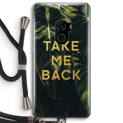 Take me back: Xiaomi Mi Mix 2 Transparant Hoesje met koord