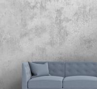 Fotobehang stenen muur Basic lichtgrijs beton
