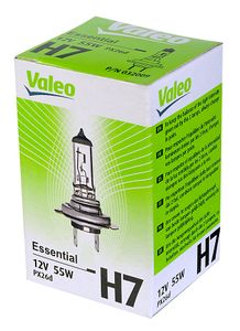 Gloeilamp, verstraler ESSENTIAL VALEO, Spanning (Volt)12V, u.a. für Land Rover, Mercedes-Benz, Audi, VW, Ford, BMW, Porsche, Renault, Seat, Skoda, Toy