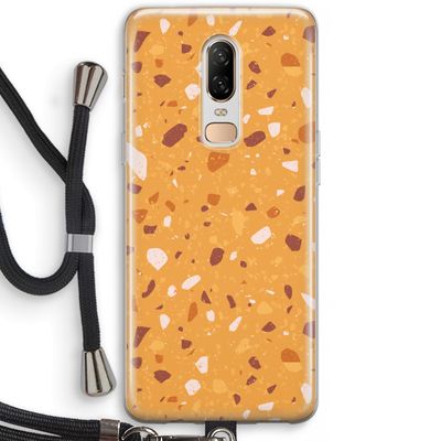 Terrazzo N°24: OnePlus 6 Transparant Hoesje met koord