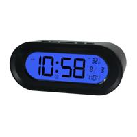 Wekkerradio ELBE RD700 Zwart Thermometer