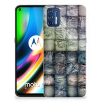 Silicone Back Cover Motorola Moto G9 Plus Spijkerbroeken