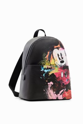 Middelgrote rugzak Mickey Mouse - BLACK - U