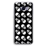 Musketon Skulls: Samsung Galaxy S8 Plus Transparant Hoesje