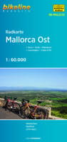 Fietskaart MALLO02 Bikeline Radkarte Mallorca Ost | Esterbauer