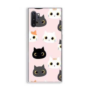 Katten: Samsung Galaxy Note 10 Plus Transparant Hoesje
