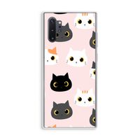 Katten: Samsung Galaxy Note 10 Plus Transparant Hoesje